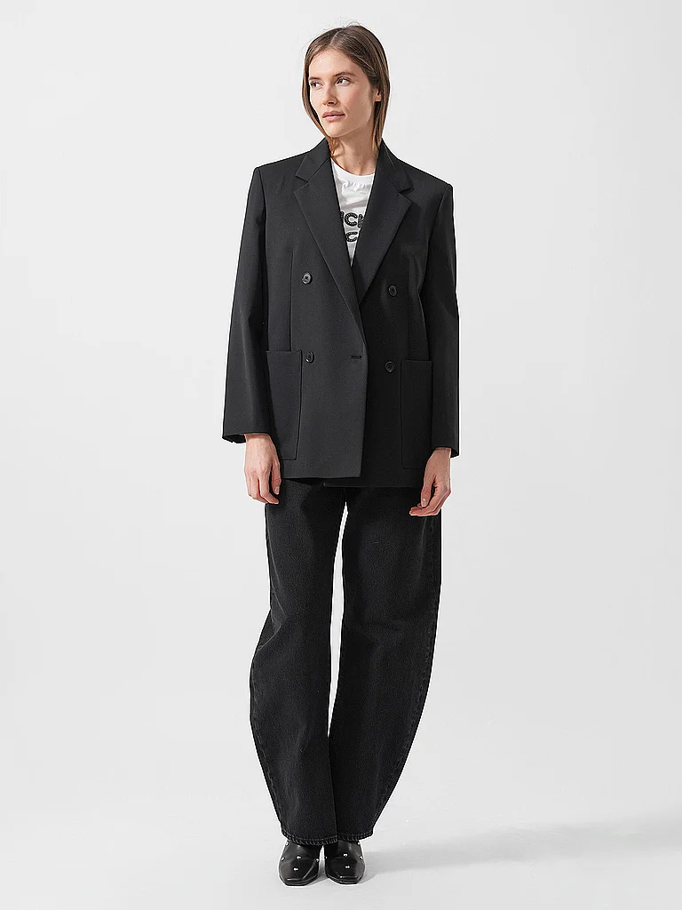 Max Mara Veloce Coat Black 40 2